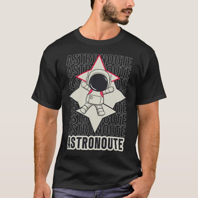 Astronaut T Shirt (Framsida)