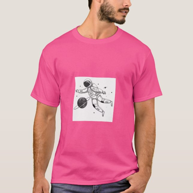 Astronaut T Shirt (Framsida)