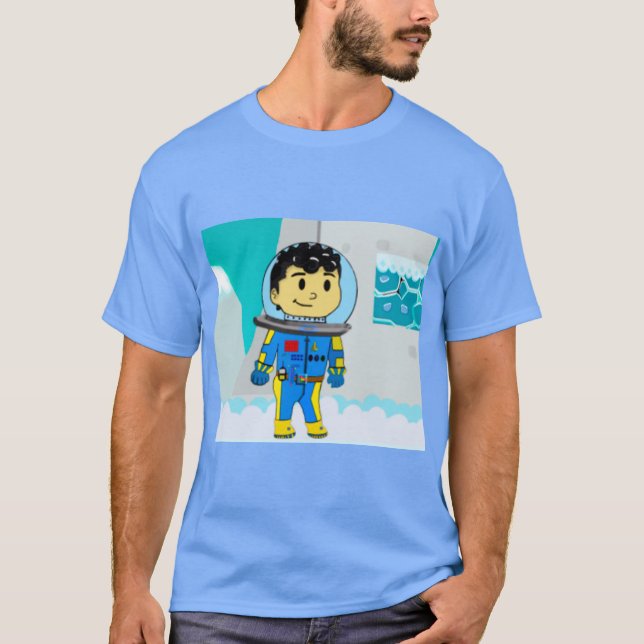 astronaut t-shirt (Framsida)