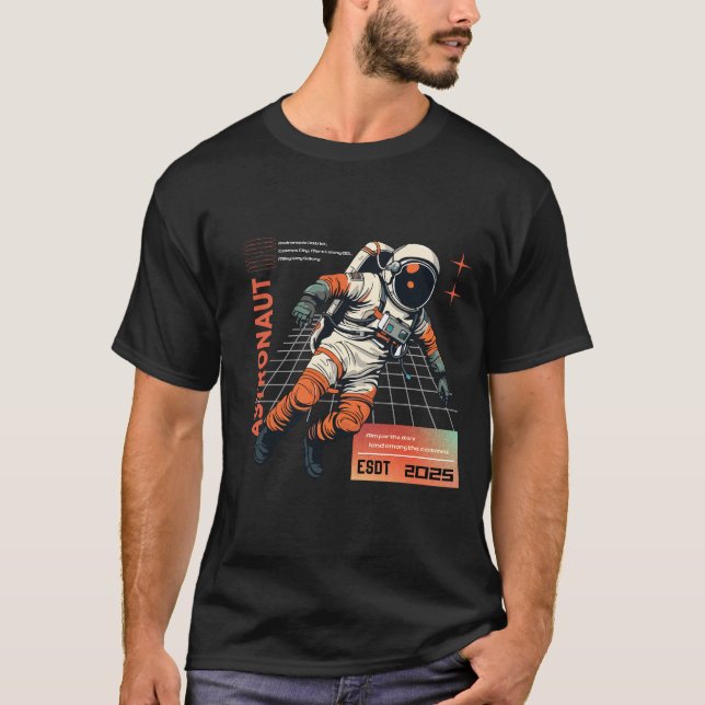 Astronaut T Shirt (Framsida)