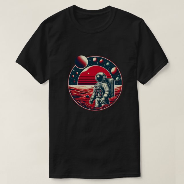 Astronaut T Shirt (Design framsida)
