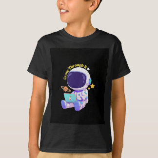 Astronaut t-shirt rymd tema