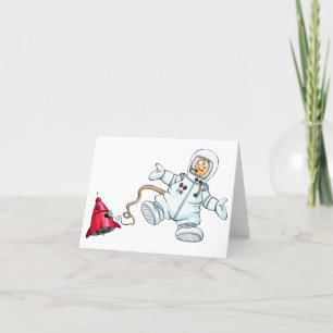 astronaut tack kort