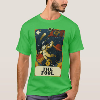 Astronaut Tarot Fool av Tobe Fonseca T Shirt