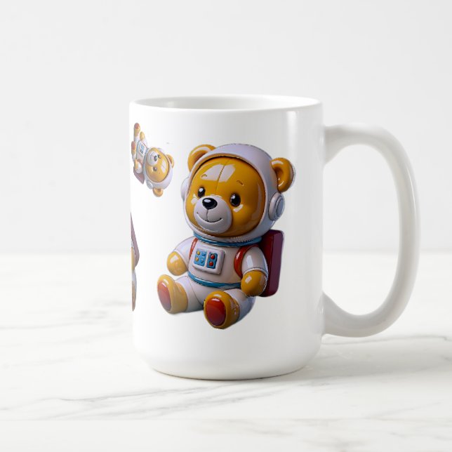 Astronaut Teddy Kids Mugg (Höger)