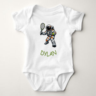 Astronaut Tennis T Shirt