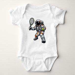 Astronaut Tennis T Shirt