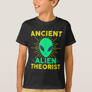 Astronaut-teorister säger: "Alien Head". T Shirt