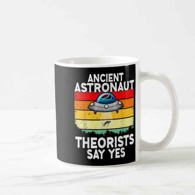 Astronaut-teorister säger ja Alien Uf Kaffemugg (Höger)