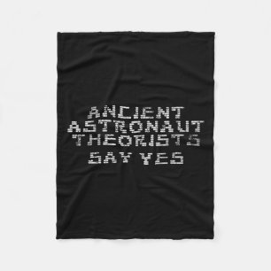 Astronaut-teorister säger Ja, men det är roligt at Fleecefilt