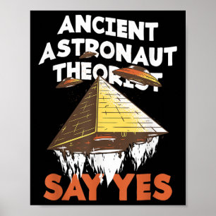 Astronaut-teorister säger ja till Alien Conspira Poster