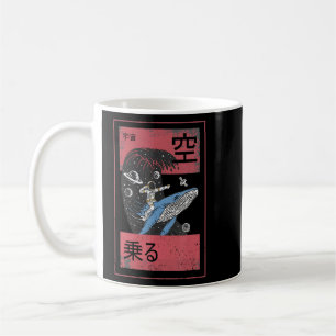 Astronaut Theme Space Man på en val Kaffemugg