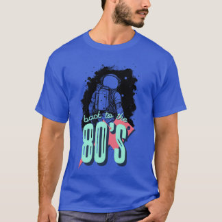 astronaut tillbaka till 80-talet vintage t shirt