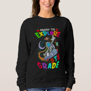 Astronaut Tillbaka Till Skolan Redo Att Utforska T Shirt