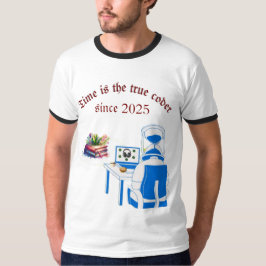 Astronaut Timglass Head - Funny Space Gamer Codin T Shirt