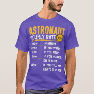 Astronaut Timme Rate Funny Planets Spaceman Astr T Shirt