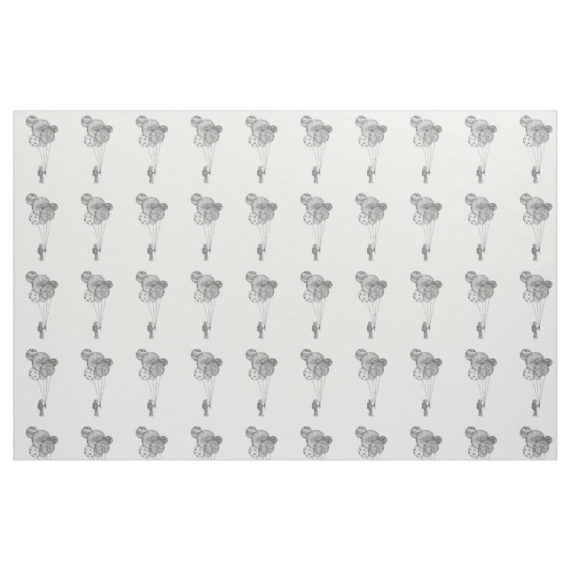 astronaut tyg (Fat Quarter)
