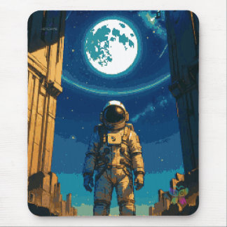 Astronaut under den himmelska porten musmatta