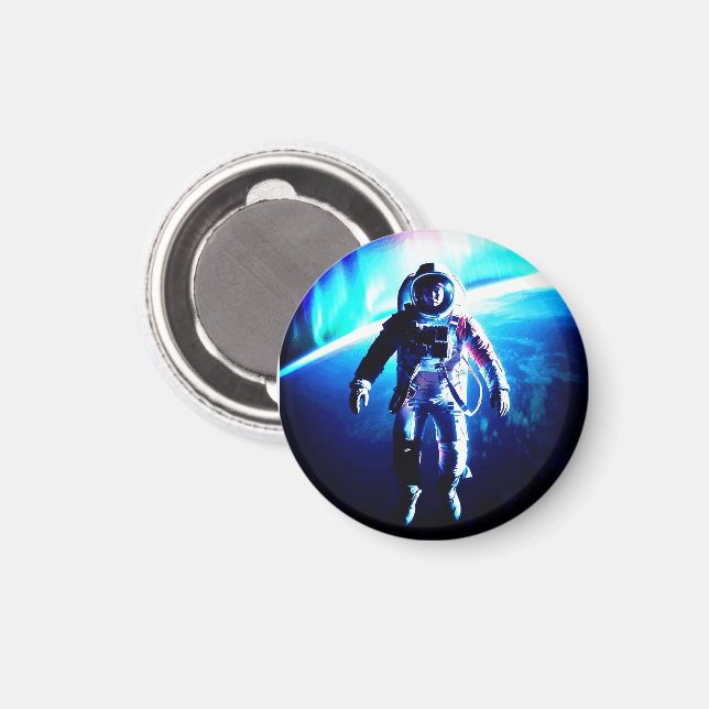 ASTRONAUT UNTETHERED  MAGNET (Front/Back)