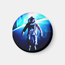 ASTRONAUT UNTETHERED  MAGNET