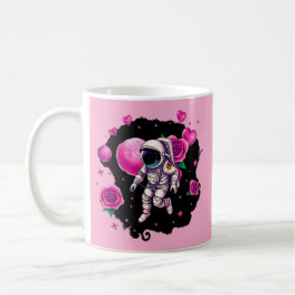 Astronaut Valentine Ro Kaffemugg