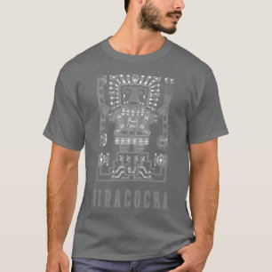 Astronaut Viracocha Gift Idea för peru gua T Shirt