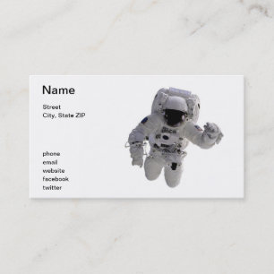 Astronaut Visitkort