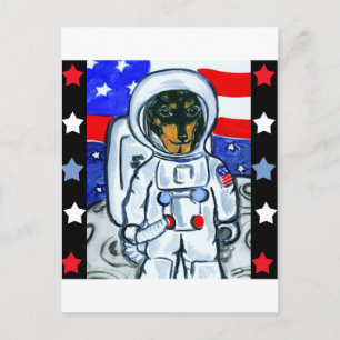 Astronaut Vykort