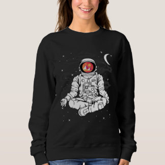 Astronaut Yoga Decentraland MANA Coin To The Moon T Shirt