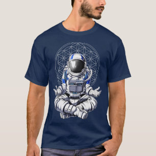 Astronaut Zen Yoga T Shirt
