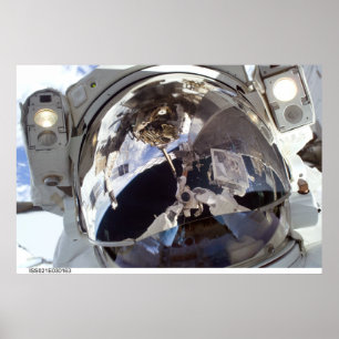 Astronautansikte Poster