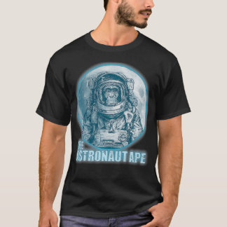 Astronautapa Astronaut Ape Chimpanzee Spac T Shirt