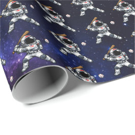 Astronautbaseboll Presentpapper