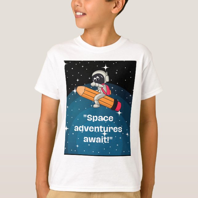 astronautcitat t shirt (Framsida)