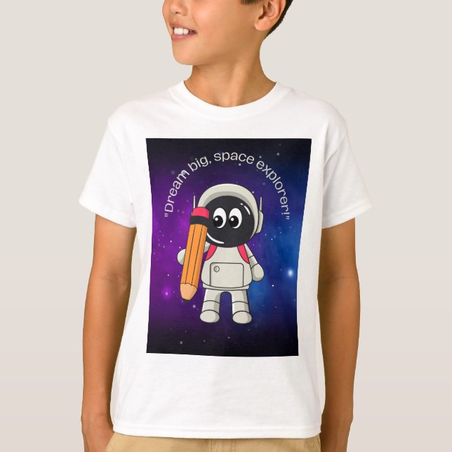 astronautcitat t shirt (Framsida)