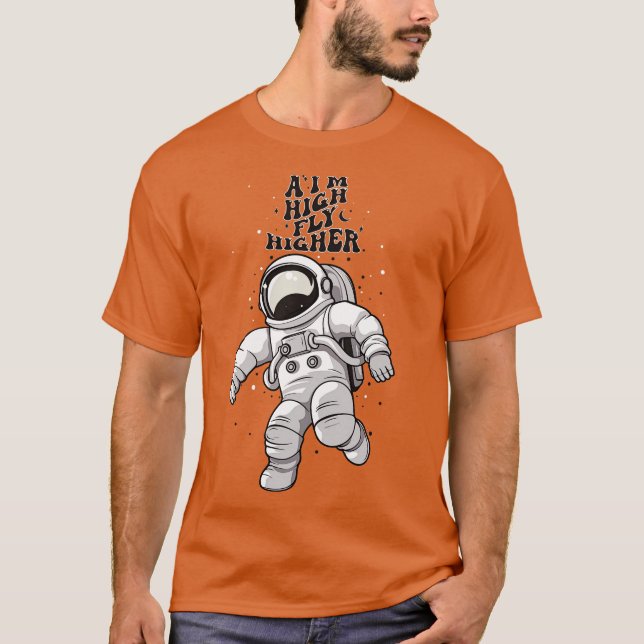 Astronautcitat T Shirt (Framsida)