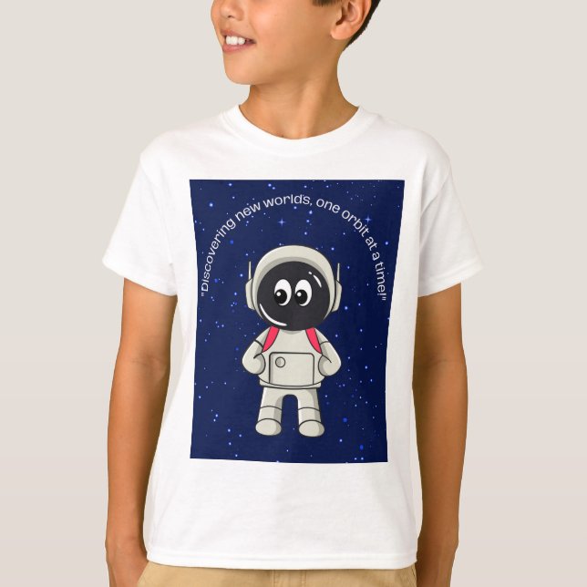 astronautcitat t shirt (Framsida)