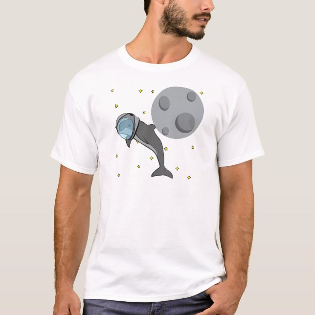 Astronautdelfin Tee (Framsida)