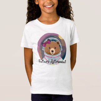 Astronauten-Bär "Future Astronaut" Girl Power T Shirt