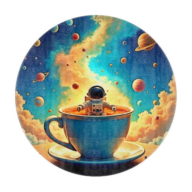 Astronautens Coffee Cosmos Resa (Framsidan)