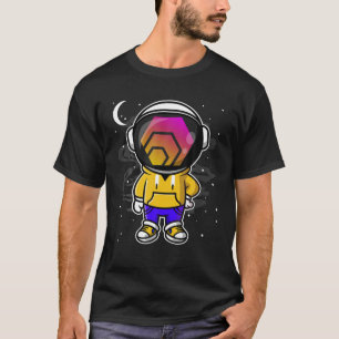 Astronautens Hiphop HEX-mynt till kryptotoken för  T Shirt