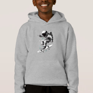 Astronautens kosmetiska skateboard Äventyr T Shirt