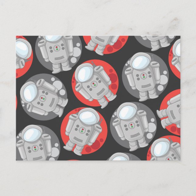Astronautens Vykort (Framsida)