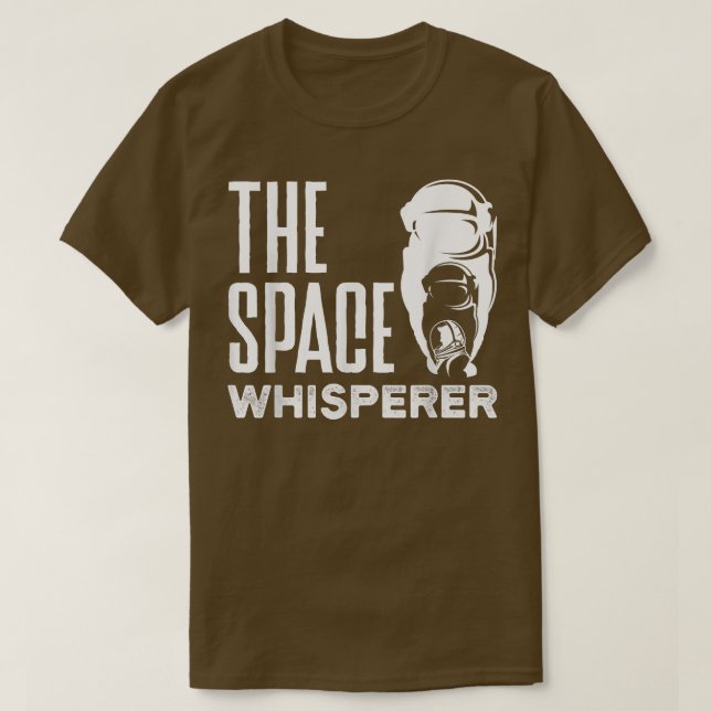 Astronauter Aerospace Aerospace The Space Whispere T Shirt (Design framsida)