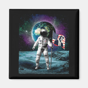Astronauter för Trump 2024-inbjudan Magnet