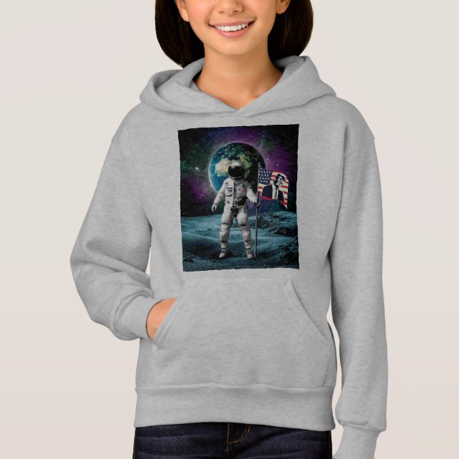 Astronauter för Trump 2024-inbjudan T Shirt (Framsida)