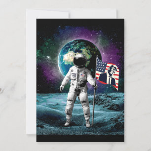 Astronauter för Trump 2024 Inbjudningar