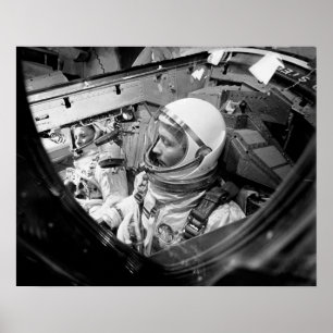 Astronauter i Gemini 4 Poster