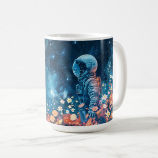 Astronauter Utforska Rymden Kaffemugg