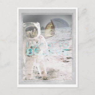 Astronauter Vykort